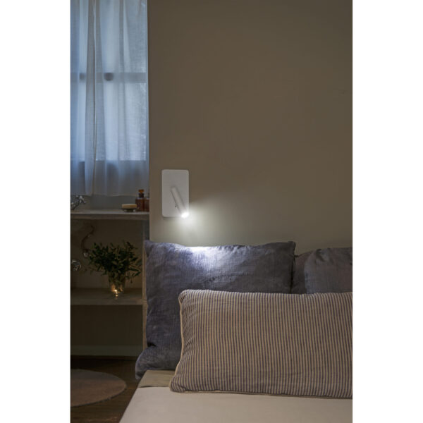 SUAU LED WHITE WALL LAMP HIGH POWER LED 3W 3000K  FARO – 62120