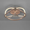Φωτιστικό Οροφής Trio Lighting LED 20W  Ορείχαλκος Ματ Μεταλλικό Step Dimmable 2500lm 3000K  621210108
