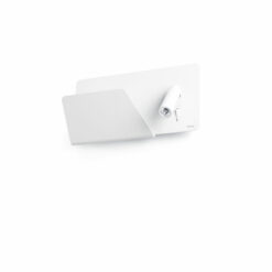 SUAU USB WHITE WALL LAMP WITH LED 3W 3000K LEFT READER HIGH FARO – 62124
