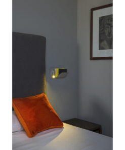 SUAU USB GREY WALL LAMP WITH LED 3W 3000K LEFT READER HIGH FARO – 62125