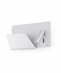SUAU USB GREY WALL LAMP WITH LED 3W 3000K LEFT READER HIGH FARO – 62125