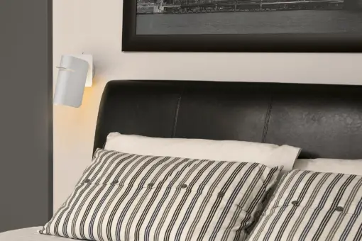 Faro Barcelona SMILE  Επιτοίχιο Φωτιστικό Σε Λευκό Χρώμα  15W   – 62130