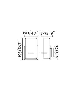 Faro Barcelona SMILE Επιτοίχιο Φωτιστικό Σε Λευκό Χρώμα 15W – 62130