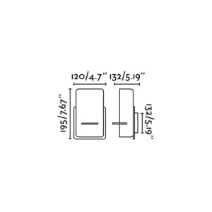 Faro Barcelona SMILE  Επιτοίχιο Φωτιστικό Σε Λευκό Χρώμα  15W   – 62130