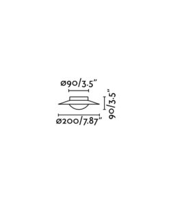 Faro Barcelona SIDE LED Επιτοίχιο και Οροφής Φωτιστικό, Λευκού Χρώματος- 62132