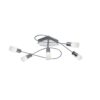 Φωτιστικό Οροφής Trio Lighting LED 4,3W  Χρώμιο Μεταλλικό 430lm 3000K  621410505