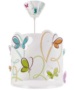 Butterfly κρεμαστό παιδικό φωτιστικό οροφής Ango – 62142