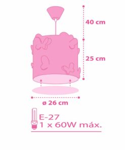 Butterfly κρεμαστό παιδικό φωτιστικό οροφής Ango – 62142