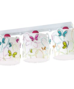 Butterfly τρίφωτο παιδικό οροφής Ango – 62143