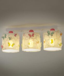 Butterfly τρίφωτο παιδικό οροφής Ango – 62143