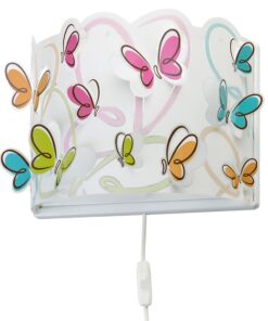 Butterfly απλίκα τοίχου διπλού τοιχώματος Ango – 62148