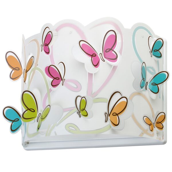 Butterfly απλίκα τοίχου διπλού τοιχώματος Ango – 62148
