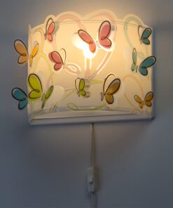 Butterfly απλίκα τοίχου διπλού τοιχώματος Ango – 62148