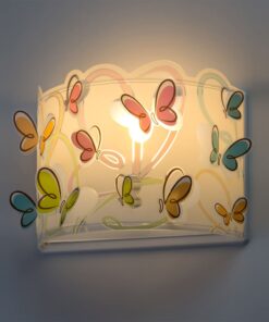 Butterfly απλίκα τοίχου διπλού τοιχώματος Ango – 62148