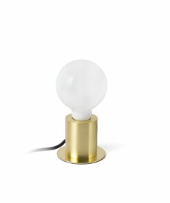 TEN SATIN GOLD TABLE LAMP FARO – 62157