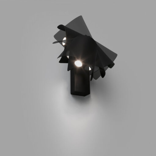 LE PETIT BLACK WALL LAMP FARO – 62162