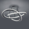 Φωτιστικό Οροφής Trio Lighting LED 40W  Ανθρακί Μεταλλικό 4400lm 3000K  621710142