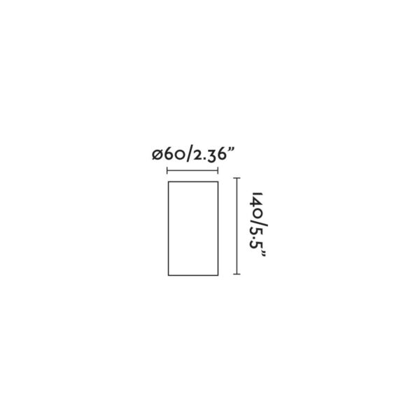 Faro Barcelona TEN-140 Επιτοίχιο Φωτιστικό Χρυσού Χρώματος- 62172