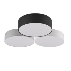 Φωτιστικό Οροφής Trio Lighting  LED 38W Λευκό Μεταλλικό Step Dimmable 4200lm  3000K – 621910317