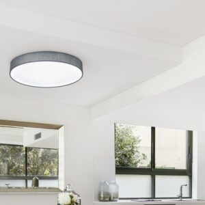 Φωτιστικό Οροφής Trio Lighting LED 22W  Νίκελ Ματ Μεταλλικό Step Dimmable 2200lm 3000K  621912401