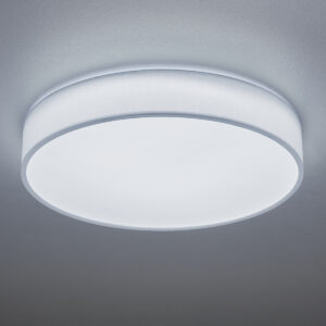 Φωτιστικό Οροφής Trio Lighting LED 40W  Λευκό Υφασμάτινο Dimmable 3300lm 3000 – 5000K  621914001