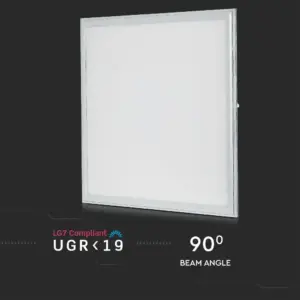 LED Πάνελ Τετράγωνο Χωνευτό 60X60 cm 45W UGR<19 V-TAC 120° 3600lm Ψυχρό 6400K - 62196