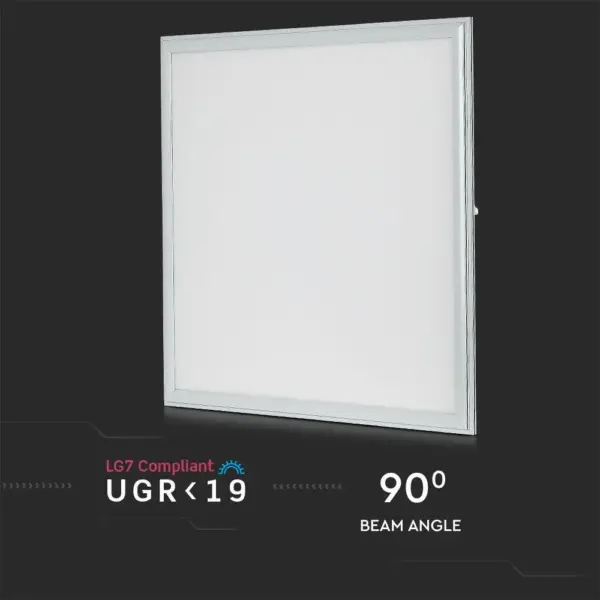 LED Πάνελ Τετράγωνο Χωνευτό 60X60 cm 45W UGR