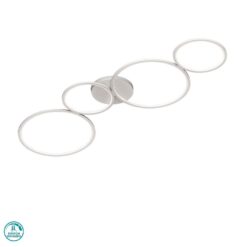Φωτιστικό Οροφής Trio Lighting LED 37W Λευκό Ματ Μεταλλικό Step Dimmable 3300lm 3000K 622610431