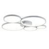 Φωτιστικό Οροφής Trio Lighting LED 49W  Λευκό Ματ Μεταλλικό Step Dimmable 5600lm 3000K  622610531