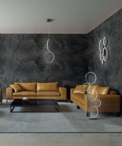 Φωτιστικό Οροφής Trio Lighting LED 49W Μαύρο Ματ Μεταλλικό Step Dimmable 5600lm 3000K 622610532