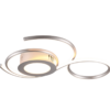 Φωτιστικό Οροφής Trio Lighting  LED 36W Νίκελ Ματ Μεταλλικό Dimmable 4300lm  2700 – 6000K με Τηλεχειριστήριο – 623410207