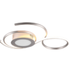 Φωτιστικό Οροφής Trio Lighting  LED 36W Νίκελ Ματ Μεταλλικό Dimmable 4300lm  2700 – 6000K με Τηλεχειριστήριο – 623410207
