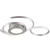 Φωτιστικό Οροφής Trio Lighting  LED 36W Νίκελ Ματ Μεταλλικό Dimmable 4300lm  2700 – 6000K με Τηλεχειριστήριο – 623410207