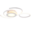 Φωτιστικό Οροφής Trio Lighting  LED 36W Λευκό Ματ Μεταλλικό Dimmable 4300lm  2700 – 6000K – 623410231