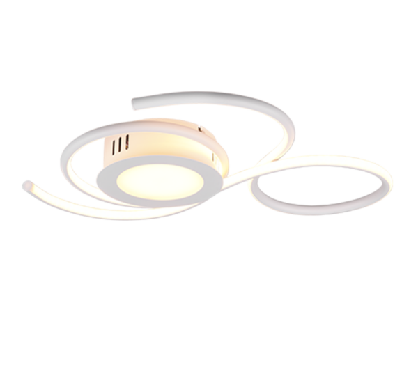 Φωτιστικό Οροφής Trio Lighting  LED 36W Λευκό Ματ Μεταλλικό Dimmable 4300lm  2700 - 6000K - 623410231