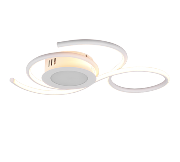 Φωτιστικό Οροφής Trio Lighting  LED 36W Λευκό Ματ Μεταλλικό Dimmable 4300lm  2700 – 6000K – 623410231