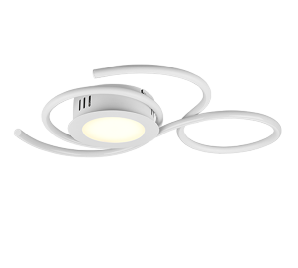 Φωτιστικό Οροφής Trio Lighting  LED 36W Λευκό Ματ Μεταλλικό Dimmable 4300lm  2700 – 6000K – 623410231