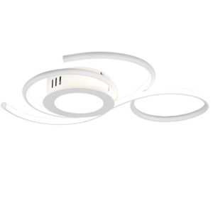 Φωτιστικό Οροφής Trio Lighting  LED 36W Λευκό Ματ Μεταλλικό Dimmable 4300lm  2700 – 6000K – 623410231