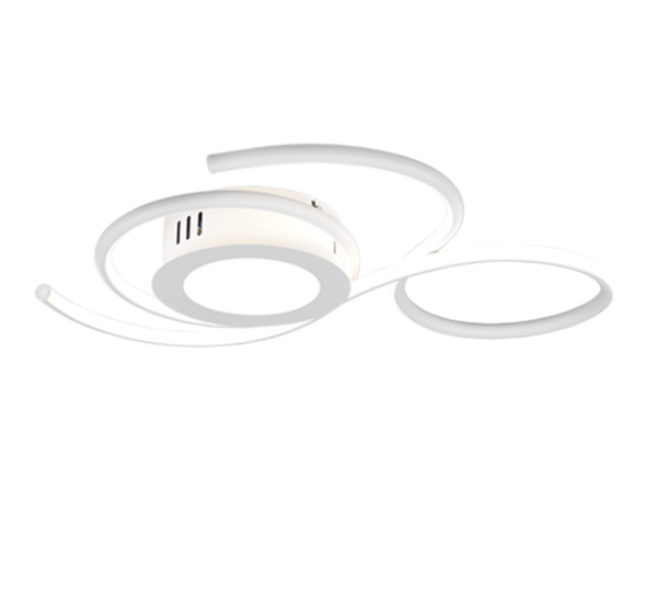 Φωτιστικό Οροφής Trio Lighting  LED 36W Λευκό Ματ Μεταλλικό Dimmable 4300lm  2700 – 6000K – 623410231