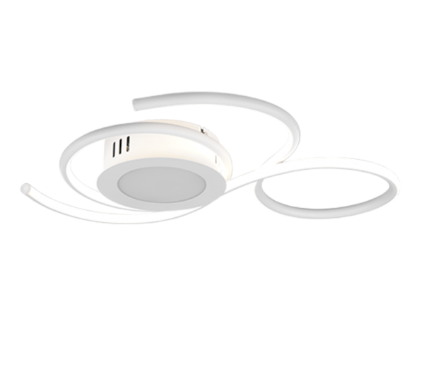Φωτιστικό Οροφής Trio Lighting  LED 36W Λευκό Ματ Μεταλλικό Dimmable 4300lm  2700 – 6000K – 623410231
