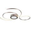 Φωτιστικό Οροφής Trio Lighting  LED 48W Νίκελ Ματ Μεταλλικό 5600lm  2700 – 6000K – 623419207