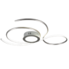 Φωτιστικό Οροφής Trio Lighting  LED 48W Νίκελ Ματ Μεταλλικό 5600lm  2700 – 6000K – 623419207