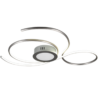 Φωτιστικό Οροφής Trio Lighting  LED 48W Νίκελ Ματ Μεταλλικό 5600lm  2700 – 6000K – 623419207