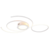 Φωτιστικό Οροφής Trio Lighting  LED 48W Λευκό Ματ Μεταλλικό Dimmable 5600lm  2700 – 6000K – 623419231