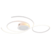 Φωτιστικό Οροφής Trio Lighting  LED 48W Λευκό Ματ Μεταλλικό Dimmable 5600lm  2700 – 6000K – 623419231