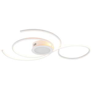 Φωτιστικό Οροφής Trio Lighting  LED 48W Λευκό Ματ Μεταλλικό Dimmable 5600lm  2700 – 6000K – 623419231