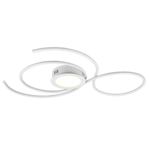 Φωτιστικό Οροφής Trio Lighting  LED 48W Λευκό Ματ Μεταλλικό Dimmable 5600lm  2700 – 6000K – 623419231