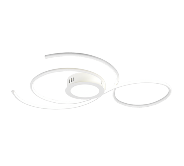 Φωτιστικό Οροφής Trio Lighting  LED 48W Λευκό Ματ Μεταλλικό Dimmable 5600lm  2700 – 6000K – 623419231