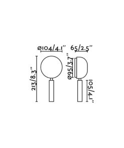Faro Barcelona PRESS Επιτοίχιο Φωτιστικό Λευκού Χρώματος LED 3W 3000Κ – 62350