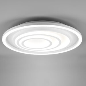 Φωτιστικό Οροφής Trio Lighting LED LED 40W Λευκό Ματ Μεταλλικό Dimmable 5000lm 2700-6000K με Τηλεχειριστήριο – 625815031